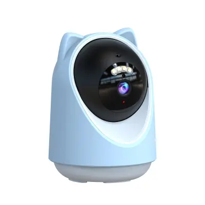 AI kamera za kućne ljubimce s laserskim pokazivačem - Bijela, Automatsko praćenje, 2.5K HD, Daljinsko praćenje Bijela