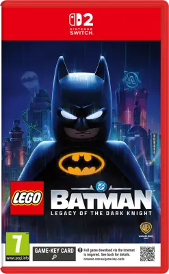 Lego Batman Legacy Of The Dark Knight (GAME-KEY CARD) Switch 2