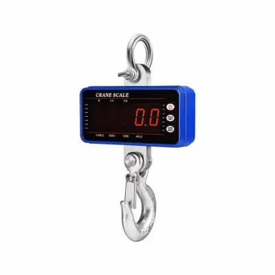 500kg LED Display Digital Hanging Scale - Battery Powered Crane Scale Plava