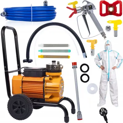 Bezzračni Raspršivač Strong Blue Storm SBS03 – 3500W, 22MPA, 18L/Min | Priborov Set