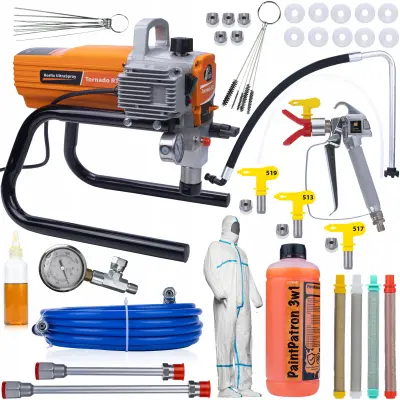 Bezzračni Raspršivač Tornado RT1 UltraSpray – 1800 W, 22 MPA, 2,2 L/Min | Priborov Set