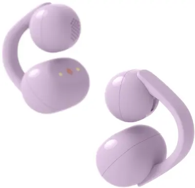 Sony LinkBuds Clip Open-Ear WFLC900V.CE7, bežične slušalice, boja lavande