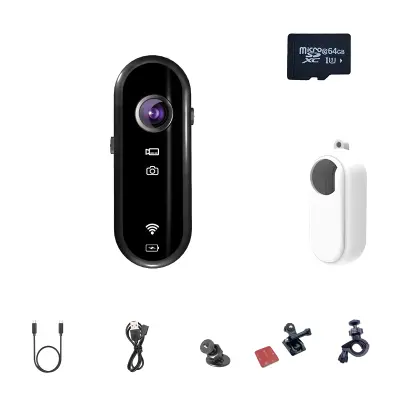 Y3 Thumb Action Camera Cycling Kit - Snimite svoje avanture Crna