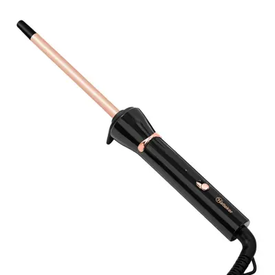 9mm Mini Curling Iron Wand za kratku kosu, male kovrče i uske prstenove Crna