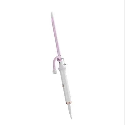 9mm Ultra-Fine Wool Roll Curling Iron - Postignite savršene retro kovrče Ružičasta