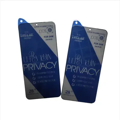 Privacy 3D Edge Tempered Glass Screen Protector Compatible with iPhone 17 Pro Proziran
