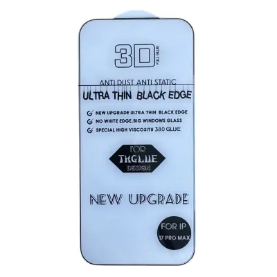 3D zaštitno staklo od kaljenog stakla kompatibilno s iPhone 17 - Ultra-tanko, zaštita od ruba do ruba Proziran
