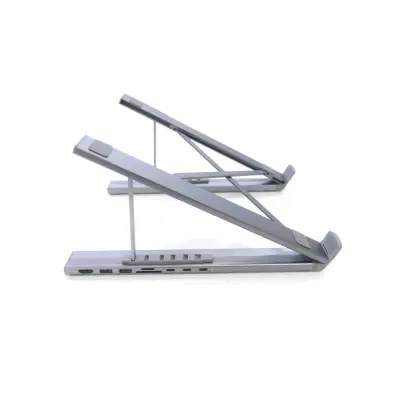 Proširiva USB-C priključna stanica za prijenosno računalo - Srebrna aluminijska legura, 4K HDMI, USB 3.0 Srebrna