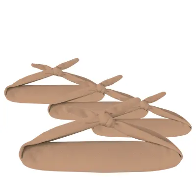 Effortless Waves: Set za kovrčanje kose s mašnom bez topline (4 komada) Khaki