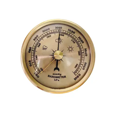 70mm Analogni Barometar - Točan Instrument za Kućnu Meteorološku Stanicu Zlatna
