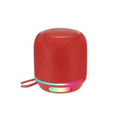 Kompaktni bežični Bluetooth zvučnik s HiFi zvukom i punjivom baterijom Crvena