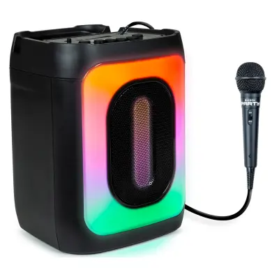 Bluetooth karaoke zvučnik 30W s svjetlosnim efektima i žičanim mikrofonom 4M
