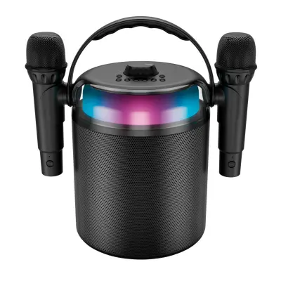 Karaoke zvučnik Bluetooth 5.1 120W s 2 bežična mikrofona LED RGB