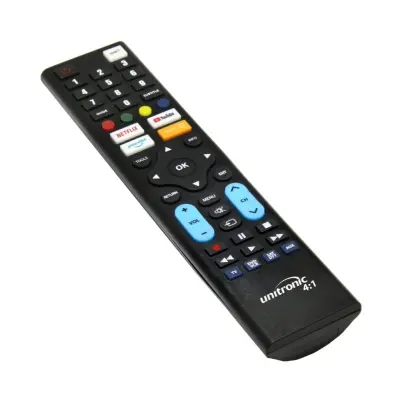 Unitronic, univerzalni programabilni daljinski upravljač za 4 uređaja