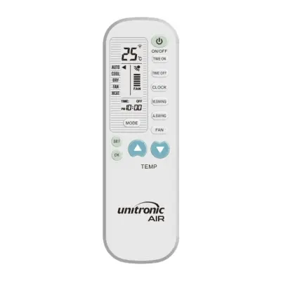 Unitronic, univerzalni za klima uređaj, stražnja rasvjeta, mali zaslon, 2000 kodova