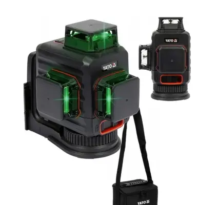 Bežični GREEN 12-linijski laserski nivo USB