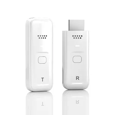 Bežični HDMI video predajnik i prijemnik, 1080P Plug & Play Bijela