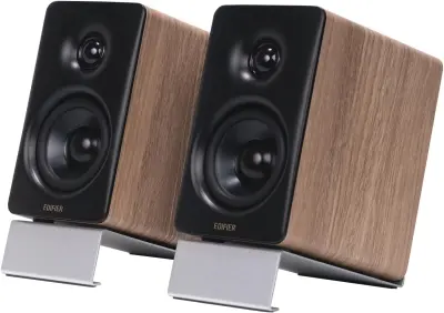 Edifier M60 Zvučnici za policu, 66 W Hi-Res, BT 5.3, USB-C/AUX, Stalci (Hrast)