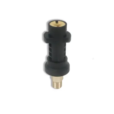 Karcher adapter za vodeni pištolj (muški navoj 1/4") Crna