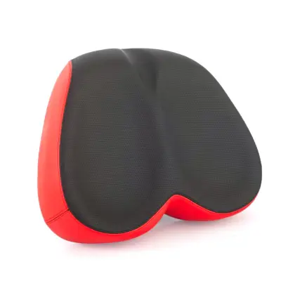 Ergonomsko udobno gel biciklističko sedlo - Ublažavanje pritiska i apsorpcija udaraca Crvena