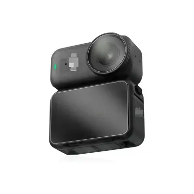 DJI Osmo Nano zaštita zaslona: Kaljeno staklo + meka folija za objektiv (2-paket) Proziran