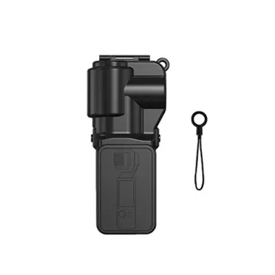Kratka zaštitna navlaka za objektiv kompatibilna s DJI Pocket 3 - Sveobuhvatna zaštita Crna