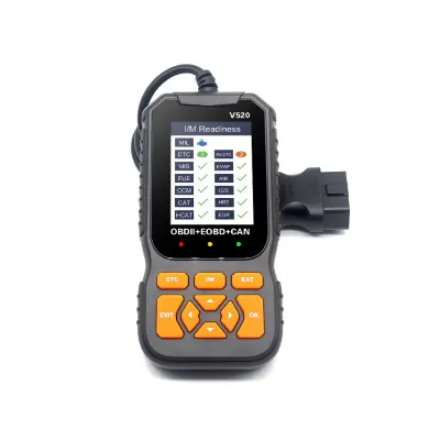 Automotive Engine Fault Code Reader, Car Diagnostic Scanner with Battery Voltage Test & Cloud Printing Višebojna