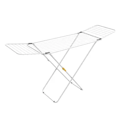 Stalak za sušenje Sussi Rörets, 52×176×96 cm s preklopnim krilima, 18 m sušenja i stabilnim sustavom zaključavanja.