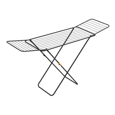 Stalak za sušenje Sussi Rörets, 52×176×96 cm s preklopnim krilima, 18 m sušenja i stabilnim sustavom zaključavanja.