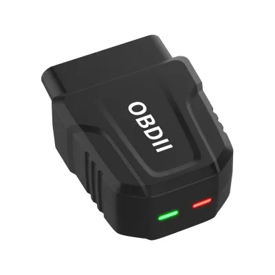 Bluetooth 5.4 OBDII čitač kodova grešaka automobila - Dijagnostika motora i informacije o vozilu Crna