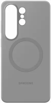 Silikonska magnetna maska za Samsung Galaxy S26 Ultra siva EF-ES948CJEGWW