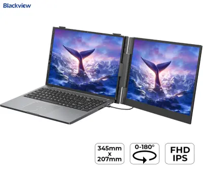 Monitor BLACKVIEW SCM6, 35,56 cm (14'') LCD, 16:9, 60Hz (jednostruki monitor)