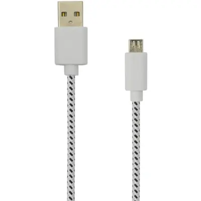 Kabel SBOX USB->MICRO USB 1M Bijeli