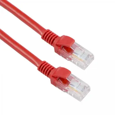 Kabel SBOX UTP CAT5e 0.5 M Crveni