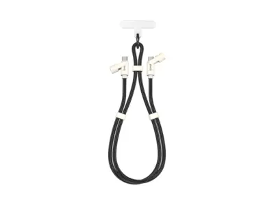 Kabel SBOX Type-C-Type-C Lanyard 1.5M - Crni