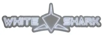 LED logo WHITE SHARK PROMO LED LOGO/ Transparent- zidni
