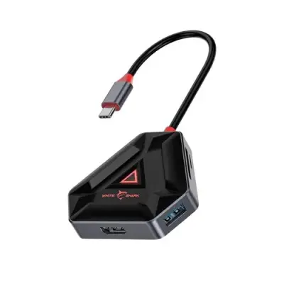USB-C hub WHITE SHARK HEXAGON 6 u 1