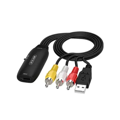 Adapter kabel HDMI u AV - Povežite svoje uređaje s lakoćom Crna