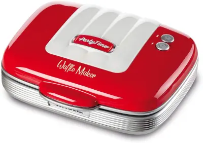 Aparat za wafle Ariete Party Time crvena