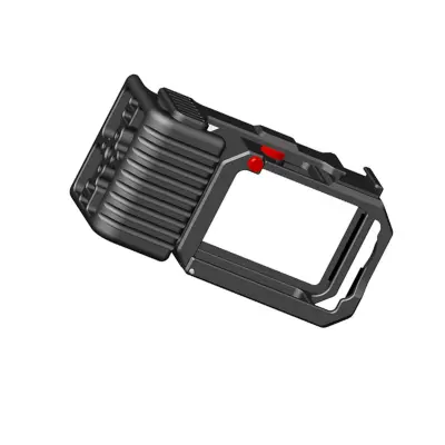 Komplet kaveza za uličnu fotografiju Action6, kompatibilan s DJI Action 6 – Aluminijski magnetski rukohvat s brzim otpuštanjem, zaštitni metalni okvir