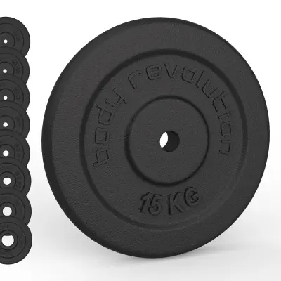 MONSTER utezi od lijevanog željeza, 2 x 0,5 kg