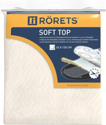 Soft top Rörets, filcano punjenje 43×127 cm podesivo, Oeko‑Tex certifikat.