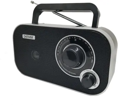 Prijenosni FM radio DENVER TR-51 crni