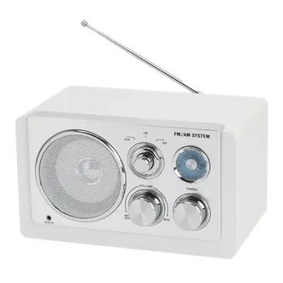 AM/FM radio DENVER TR-63 bijeli