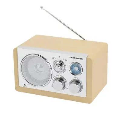 AM/FM radio DENVER TR-63 light wood