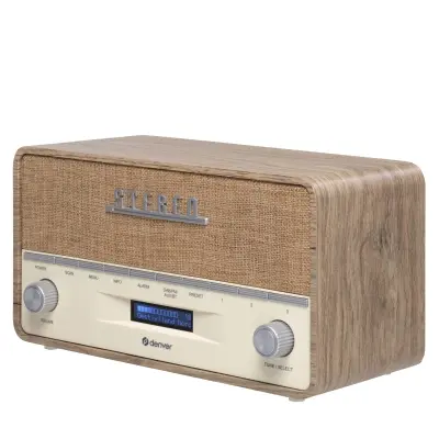 Bluetooth DAB FM radio budilica DENVER DAB-36 LW