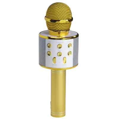 Bluetooth karaoke mikrofon zvučnik DENVER KMS-20 zlatni