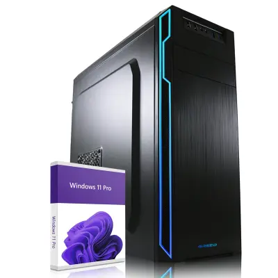 Greed® Multi V2 PC - stolno/uredsko računalo - Intel Core i7 10700F - 4,8 GHz - 16 GB RAM - 512 GB SSD - DVD+RW - USB 3.1 - WLAN - Win11 Pro