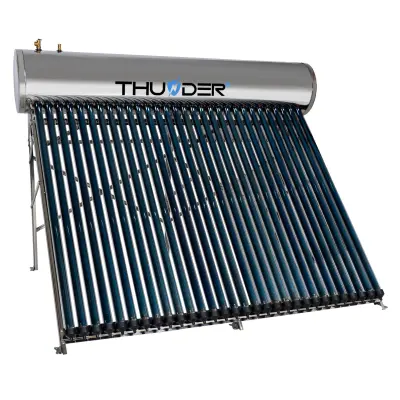 Tlačni solarni kolektor 300L KSC, 30 cijevi, Heat-Pipe, nehrđajući čelik THUNDER®