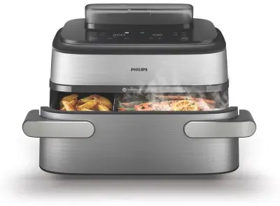Friteza na vrući zrak Philips NA565/02 Airfryer Dual Basket, para